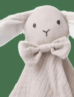 Diinglisar, Snuttefilt, Kanin, Muslin, greige - Muslindukar|Teddykompaniet Clearance