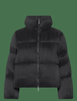 French Connection DINARA CRINKLE PUFFER - Dun- & vadderade jackor BLACKOUT Outlet