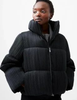 French Connection DINARA CRINKLE PUFFER - Dun- & vadderade jackor BLACKOUT Outlet