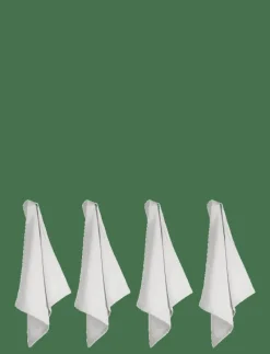 The Organic Company Dinner Napkins - Tygservetter 200 NATURAL WHITE Discount