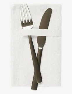 The Organic Company Dinner Napkins - Tygservetter 200 NATURAL WHITE Discount