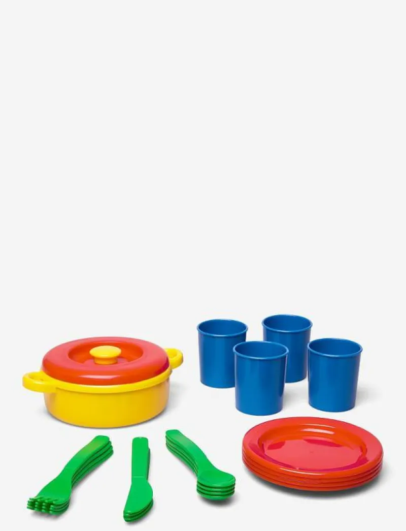 DINNER SET IN NET 22 PCS - Tillbehör till leksakskök|Dantoy New