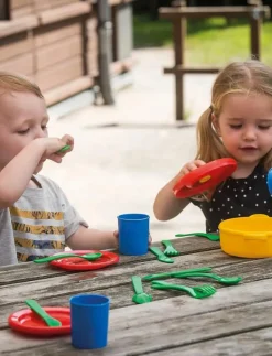 DINNER SET IN NET 22 PCS - Tillbehör till leksakskök|Dantoy New