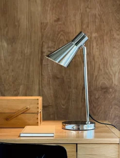 Dyberg Larsen DL12 Table lamp - Bordslampor CHROME New