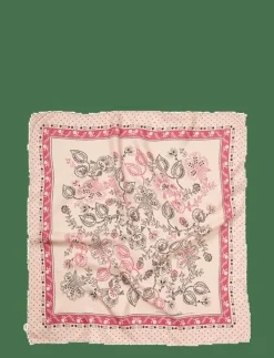 Becksöndergaard Dotted Flora Sia Scarf - Sjalar BIRCH WHITE Sale