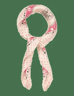 Becksöndergaard Dotted Flora Sia Scarf - Sjalar BIRCH WHITE Sale