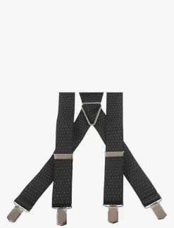 Portia 1924 Dotted Suspenders - Slipsar & Accessoarer BLACK Best