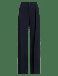 Double-Faced Georgette Wide-Leg Pant - Vida byxor|Lauren Ralph Lauren Online