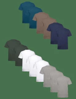 Denim Project DP 14 Pack T-SHIRT - Kortärmad t-shirt FORMIDABLE 14PACK COLORMIX Outlet