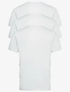 Denim Project DP 3 PACK T-SHIRTS - Kortärmad t-shirt WHITE Clearance