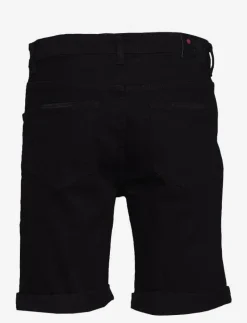 Denim Project DP Mr. Orange - Jeansshorts BLACK DISTROY Hot