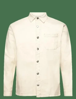 Denim Project DP Stitch Detail Denim Shirt - Casual skjortor JET STREAM Hot