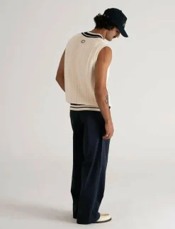 Prohibited Dream Knit Vest - Stickade västar CREAM Best