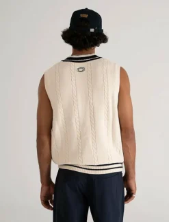 Prohibited Dream Knit Vest - Stickade västar CREAM Best