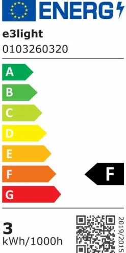 e3light e3 LED Proxima 927 250lm CRI95 Dimmable - Glödlampor CLEAR New