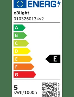e3light e3 LED Proxima 927 470lm CRI95 Dimmable - Glödlampor OPAL Clearance