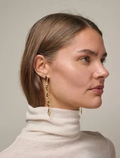 Enamel Copenhagen Earrings, India - Hängande örhängen 925S/GP Outlet