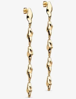 Enamel Copenhagen Earrings, India - Hängande örhängen 925S/GP Outlet