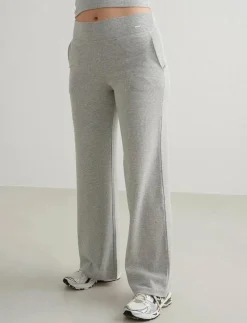 Ease Ribbed Wide Pants - Casual byxor|aim´n Outlet