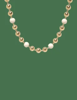 Eclipse Short Necklace Black/Gold - Statementhalsband|Bud to rose Discount