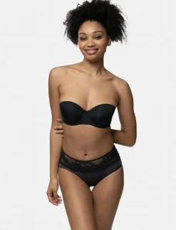 Dorina ECO MOON/LACE-2PP Midi - Menstrosor BLACK/BLACK Clearance