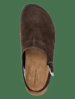 VAGABOND EFFIE - Platta mules BROWN