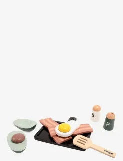 Magni Toys Eggs and Bacon Tray - Leksaksmat & Leksakstårtor MULTI COLOURED New