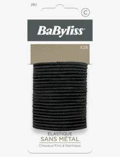 Elastics Black 28 pcs - Hårsnoddar|Babyliss Paris Sale