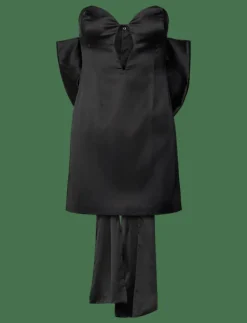 ELENI BOW BACK SATIN DRESS - Korta klänningar|Bardot Sale