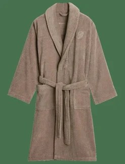 GANT EMBROIDERY ROBE - Morgonrock TAUPE BEIGE Best
