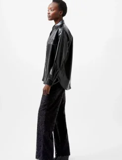 EMMETT PU OVERSHIRT - Overshirts|French Connection Clearance