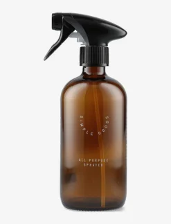 Simple Goods Empty Glass Bottle, All Purpose - Textilvård BROWN Discount
