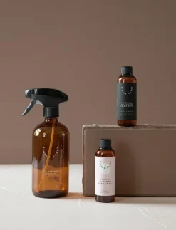 Simple Goods Empty Glass Bottle, All Purpose - Textilvård BROWN Discount