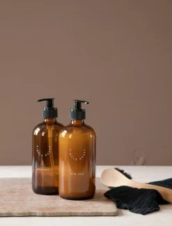 Empty Glass Bottle Dish Soap 500 ml - Diskmedel|Simple Goods Hot