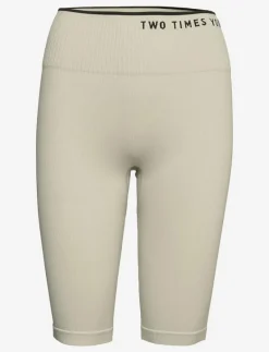 2XU ENGINEERED SHORTS - Träningstights OATMEAL/BLACK Hot