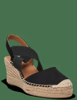 Billi Bi Espadrilles - Kilklackar BLACK SUEDE Online