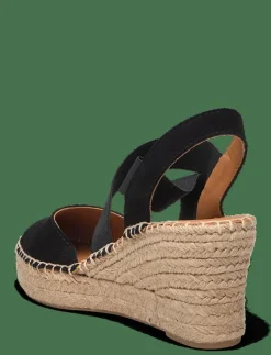 Billi Bi Espadrilles - Kilklackar BLACK SUEDE Online