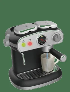 Smoby Espresso Coffee Machine - Leksakskök & Tillbehör BLACK New