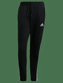 adidas Sportswear Essentials French Terry Tapered 3-Stripes Joggers - Träningsbyxor BLACK/WHITE Discount