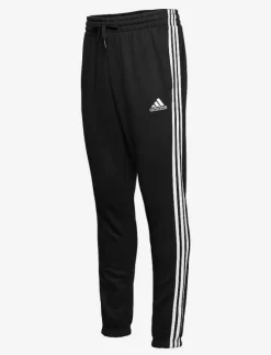 adidas Sportswear Essentials French Terry Tapered 3-Stripes Joggers - Träningsbyxor BLACK/WHITE Discount