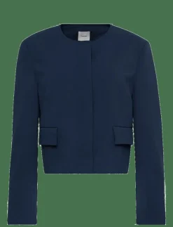 EU STRETCH CREPE LADY JACKET - Korta kavajer|Calvin Klein Discount