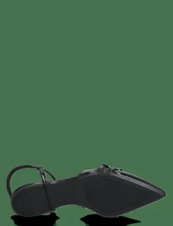Pavement Evita - Platta slingbacks BLACK PATENT Clearance
