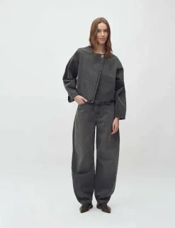 mbyM Exana-M - Jeansjackor KHAKI GREEN WASH Discount