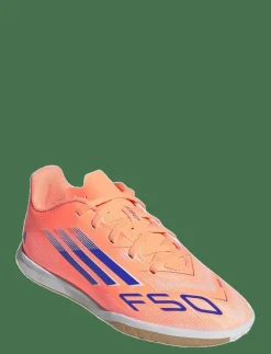adidas Performance F50 CLUB IN J - Fotbollsskor BEAORA/LUCBLU/FTWWHT Clearance