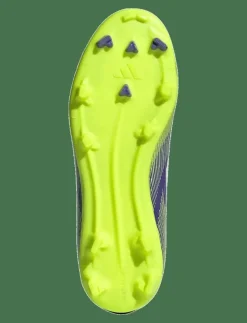 adidas Performance F50 LEAGUE LL FG/MG J - Sportskor PURRUS/FTWWHT/LUCLEM Best