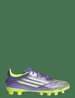 adidas Performance F50 LEAGUE MG - Fotbollsskor PURRUS/FTWWHT/LUCLEM Clearance