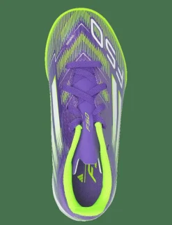 adidas Performance F50 LEAGUE TF J - Fotbollsskor PURRUS/FTWWHT/LUCLEM