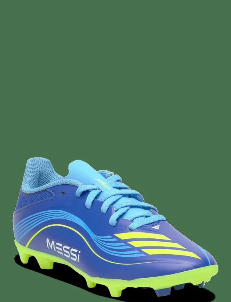 adidas Performance F50 MESSI LEAGUE FG/MG J - Fotbollsskor ROYBLU/SYELLO/SEBLBU Hot