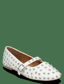Fall Simili Mary Jane #P - Ballerinas|Bianco Outlet