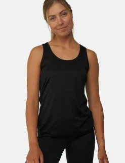 Danish Endurance Female Sport Tank Top 1 Pack - Linnen BLACK New